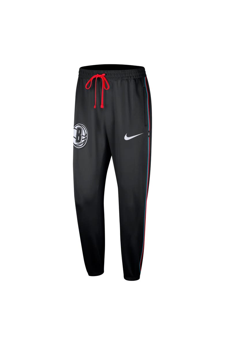 Nike Men's Nike Black Brooklyn Nets 2023/24 City Edition Authentic Showtime Performance Pants, Alternate, color, 
