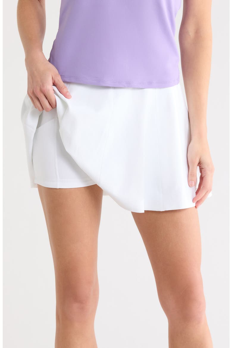 Gowalk Evolution Skort, Alternate, color, BRIGHT WHITE