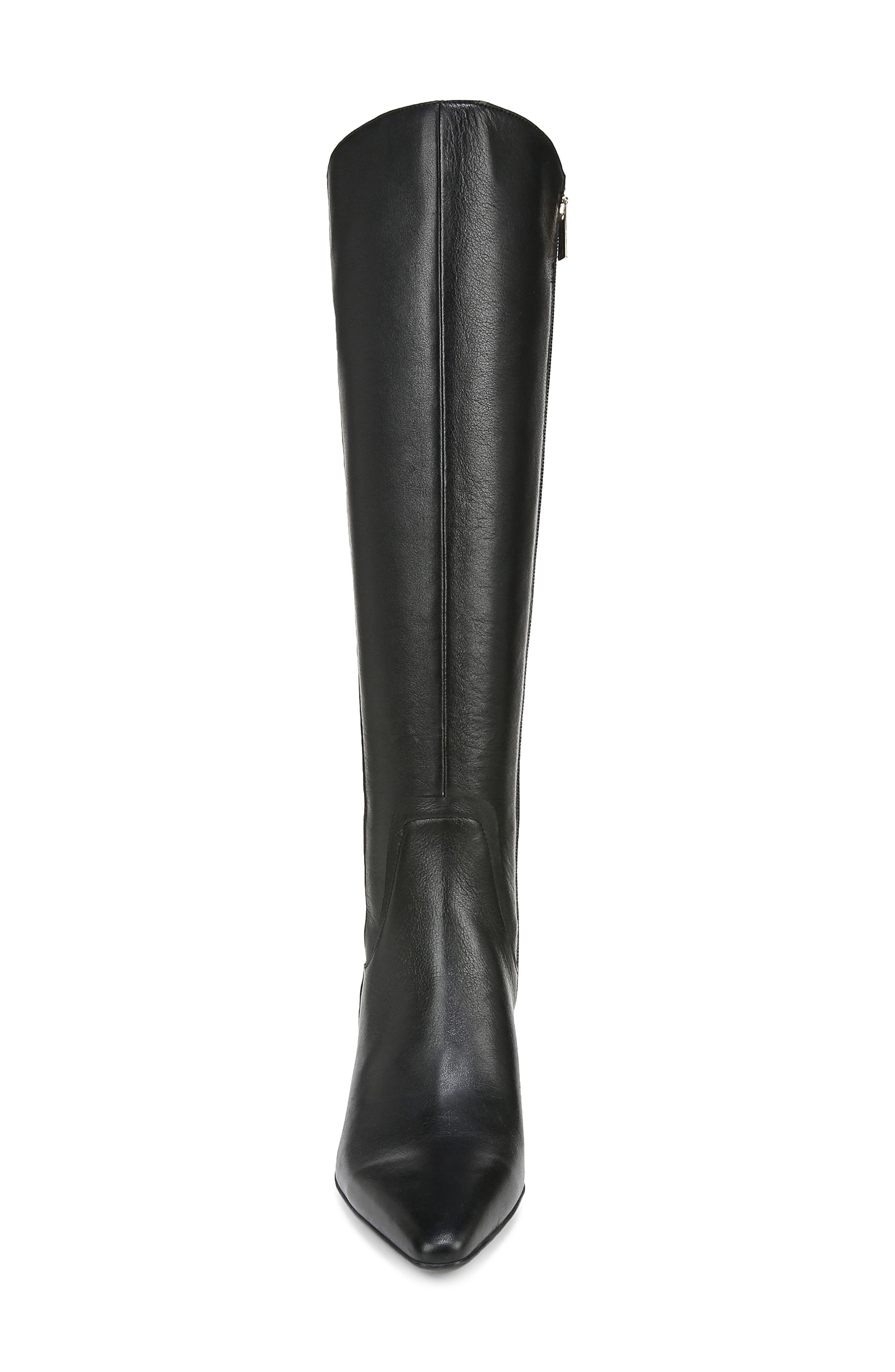 Naturalizer Deesha Knee High Boot, Alternate, color, Black Leather