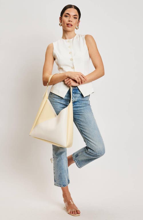 Moda Luxe Frankie Hobo In Ivory Butter