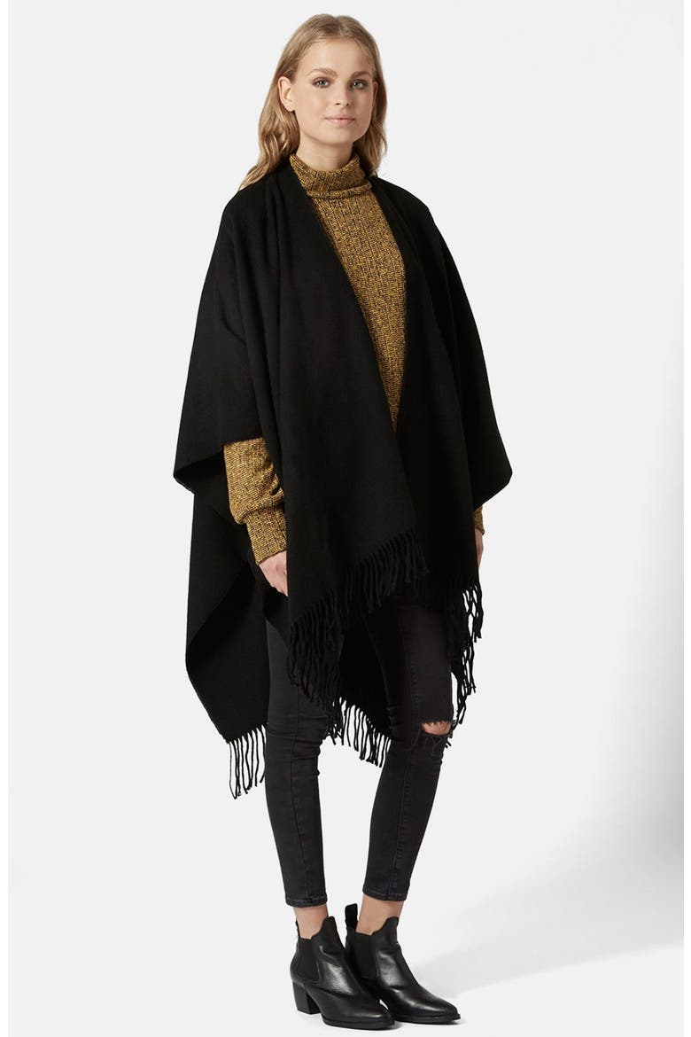 Super Soft Wrap, Alternate, color, BLACK