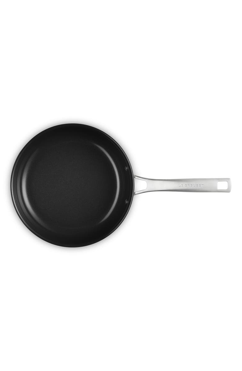 Le Creuset Essential Stainless Steel Nonstick 9.5-Inch Frying Pan, Alternate, color, Stainless Steel