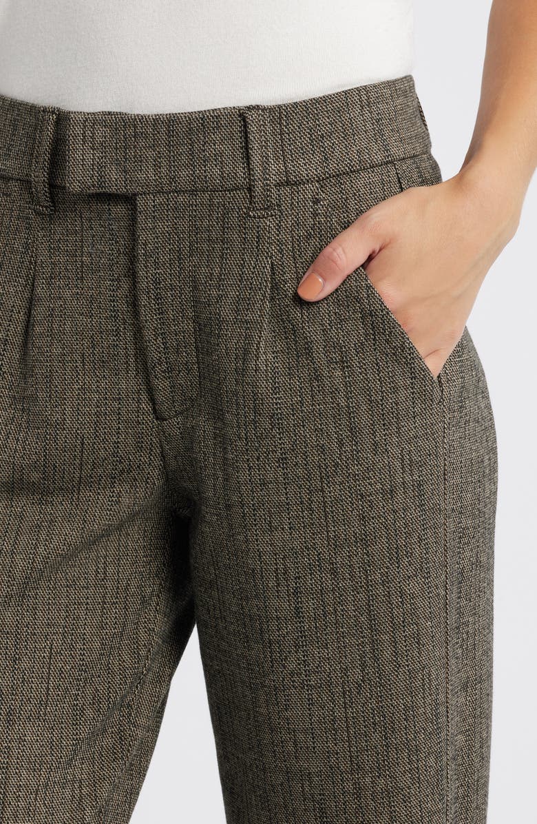 Wit & Wisdom 'Ab'Solution Skyrise Herringbone Ankle Slim Trousers, Alternate, color, 