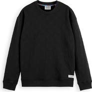Scotch & Soda Jacquard Knit Texture Sweatshirt