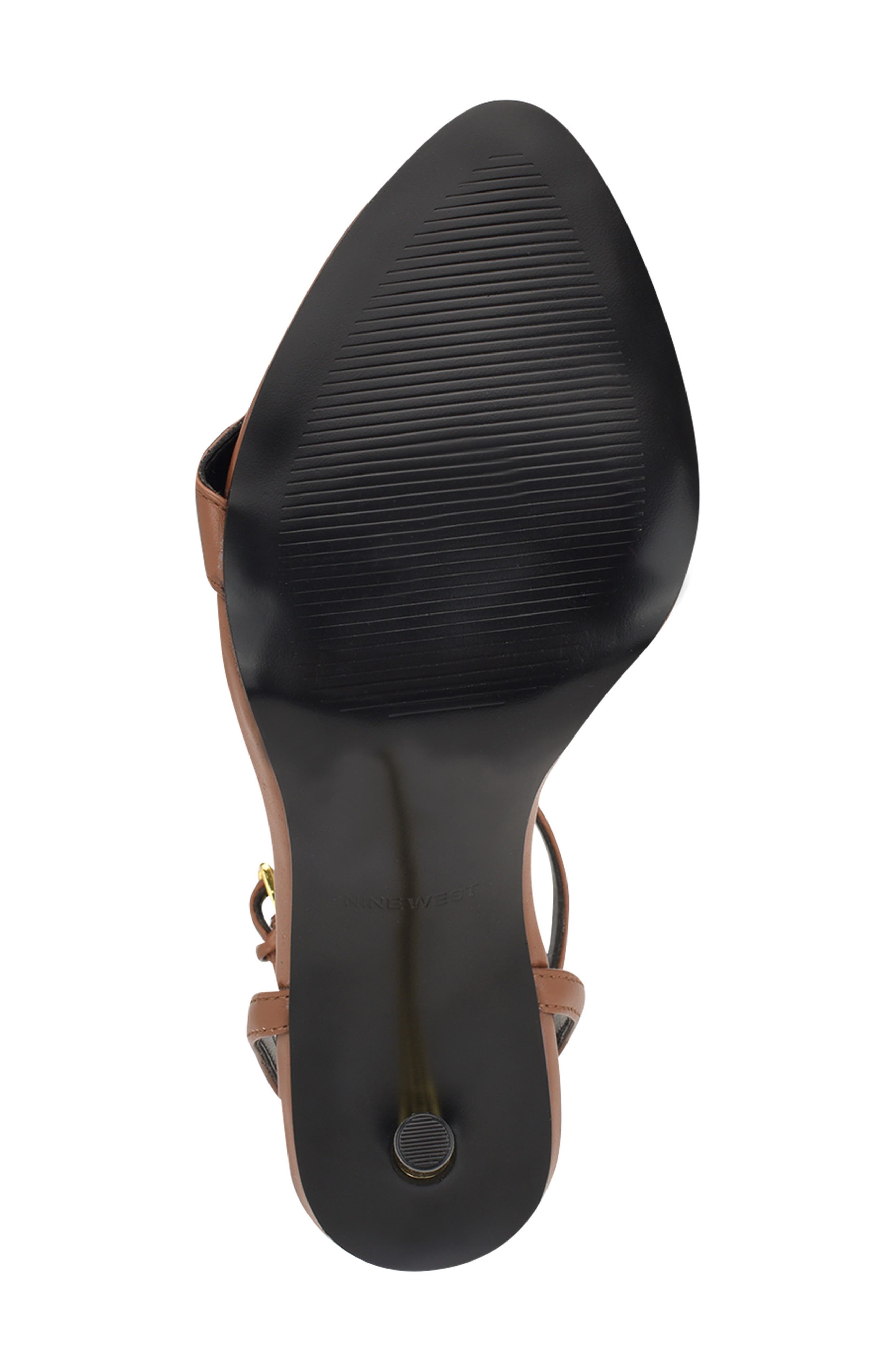 Reina Ankle Strap Sandal, Alternate, color, LIGHT BROWN