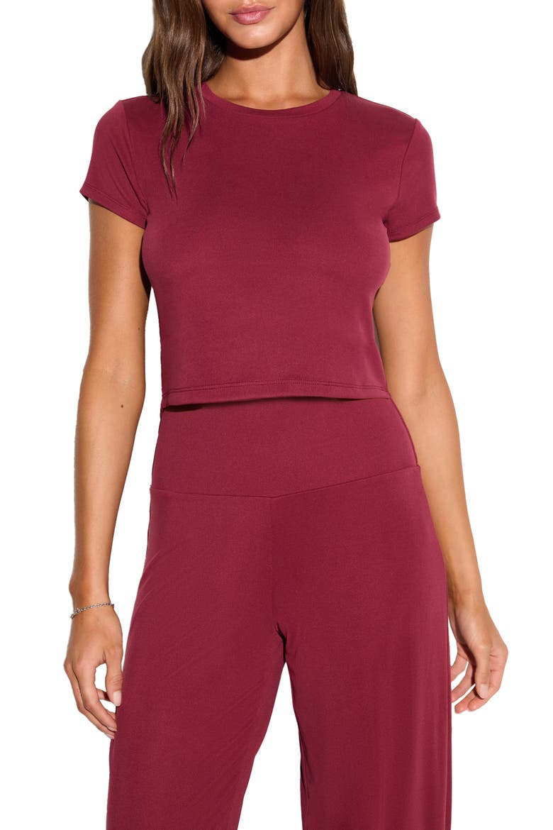Noa T-Shirt, Main, color, MAHOGANY