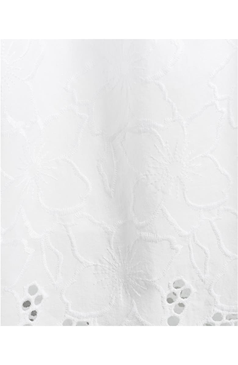 Lands' End Voile Eyelet Maxi Skirt, Alternate, color, White