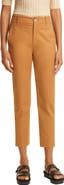 Vince Cotton Blend Cigarette Trousers
