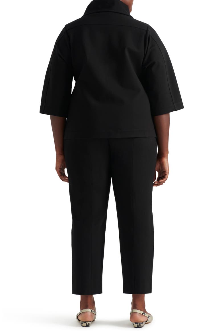 Ponte Katy Top, Alternate, color, Black