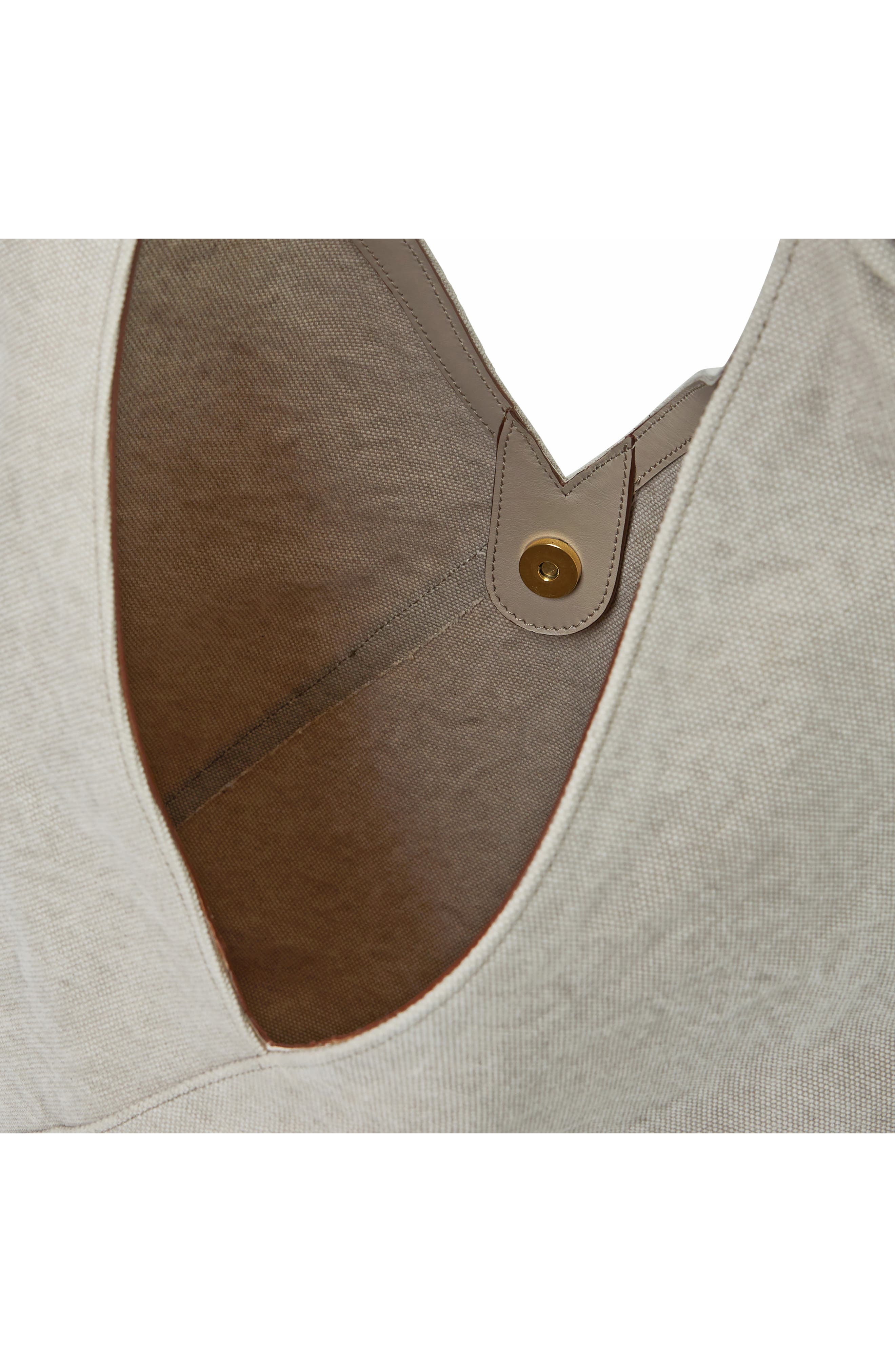 Bruno Magli Mirabella Twill Tote Bag, Alternate, color, 