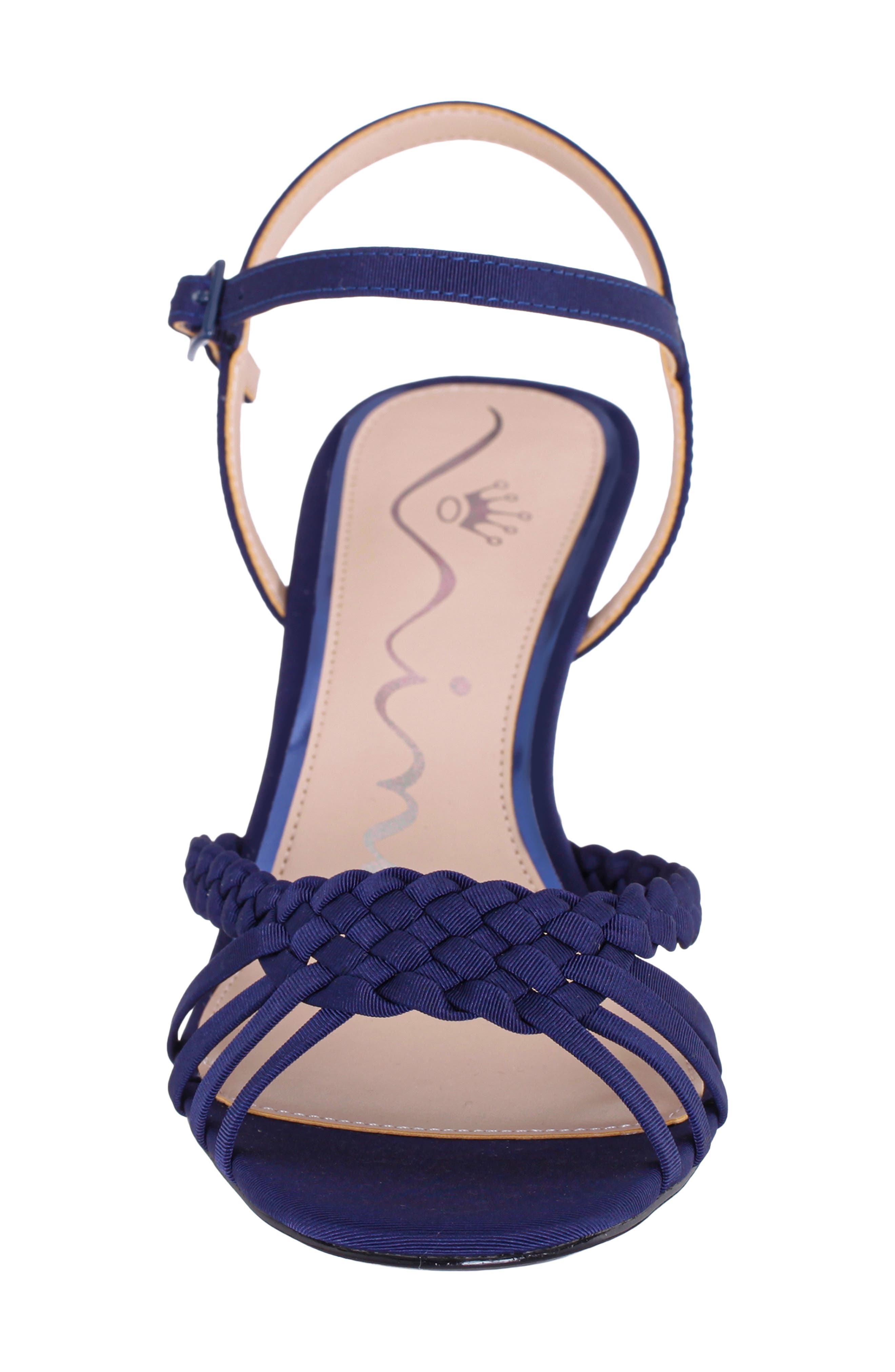 Babe Sandal, Alternate, color, NAVY