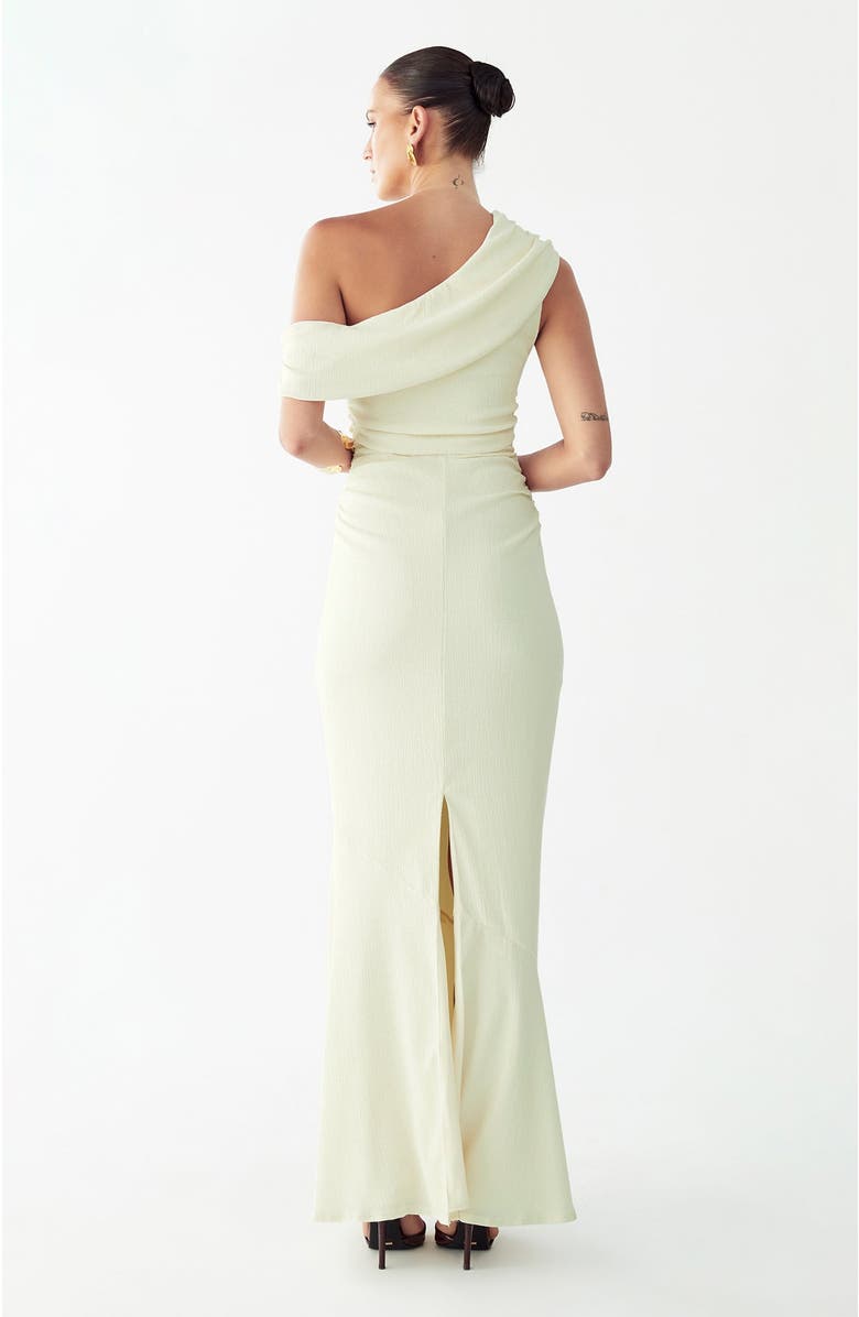 BWLDR Saint Maxi Dress, Alternate, color, Off White
