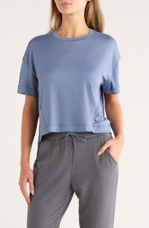 Super Soft Echo High/Low Boxy Top