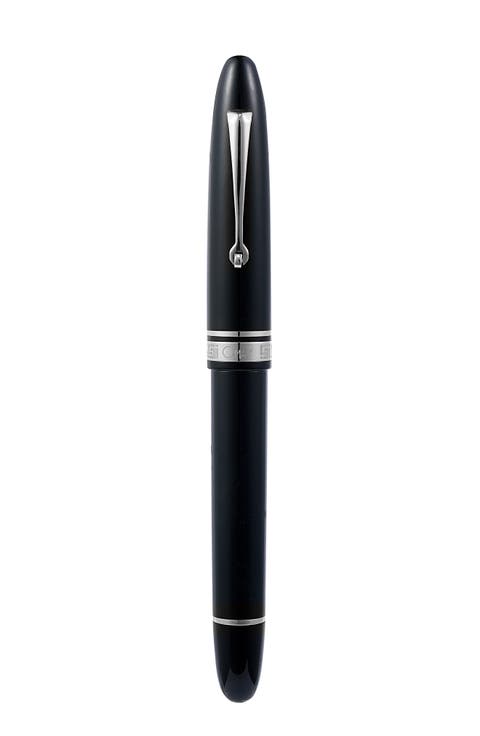 Ogiva Nera with Silver Trim Fountain Pen