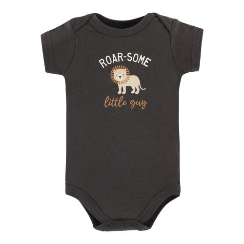 Hudson Baby Essential Cotton Bodysuits 5-piece Set In Multi