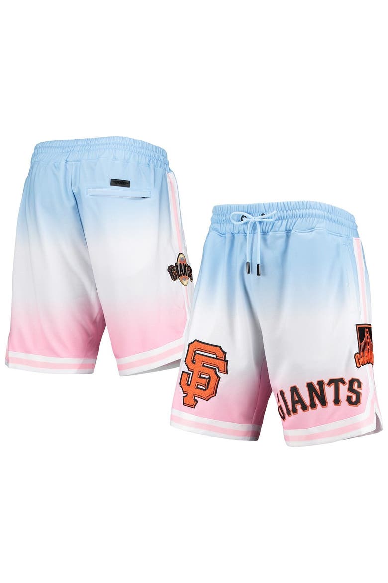 Men's Pro Standard Blue/Pink San Francisco Giants Team Logo Pro Ombre Shorts, Main, color, Blue