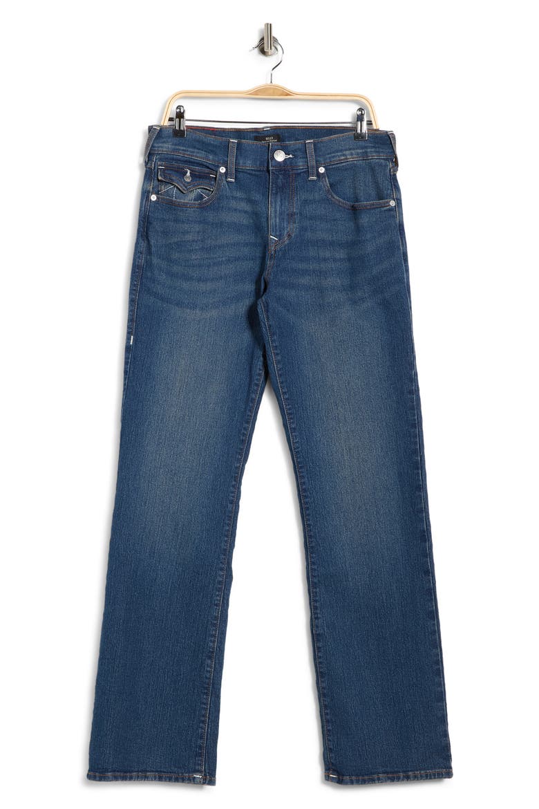 Billy Flap Pocket Relaxed Bootcut Jeans, Alternate, color, DARK LUNAR SHADAOW
