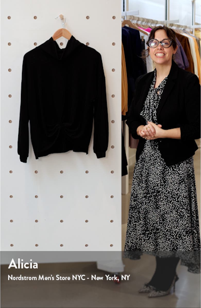 Twist Front Sweater, sales video thumbnail