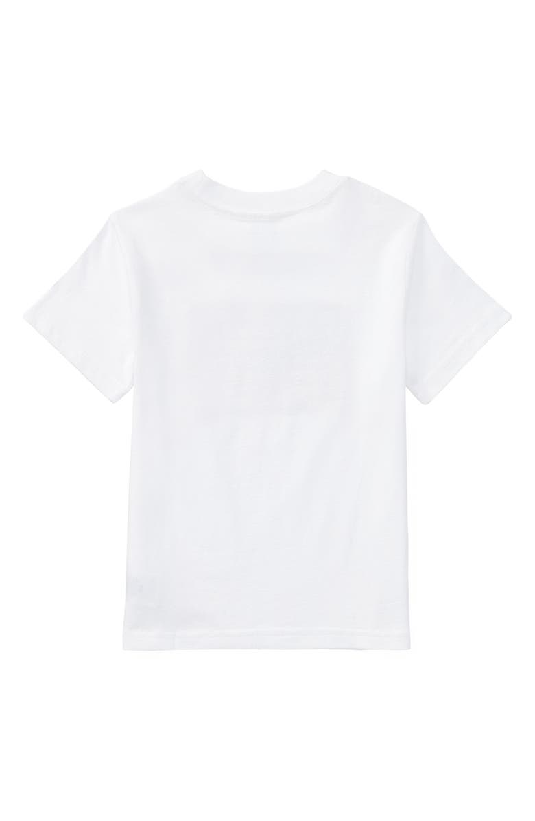 Polo Ralph Lauren Kids' American Flag Appliqué Cotton T-Shirt, Alternate, color, White