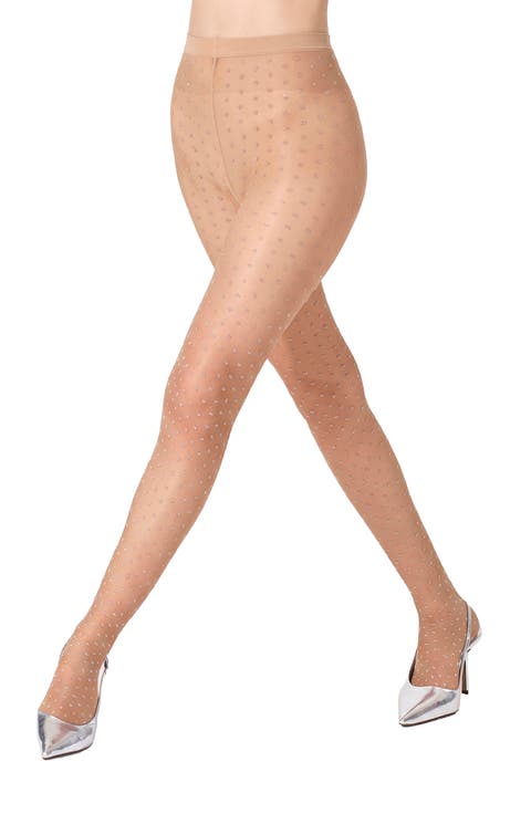 Shimmer Dot Tights