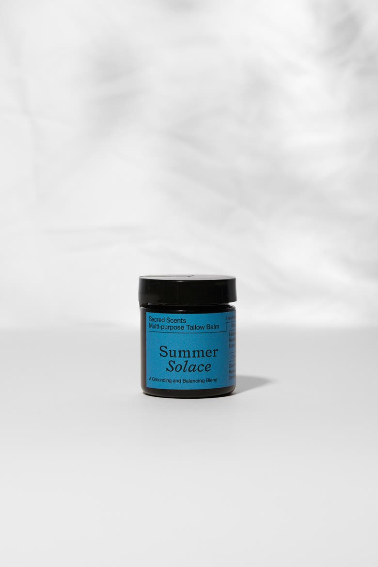 Sacred Scents Spiritual Tallow Balm - Regenerative Tallow, Alternate, color, Dark Blue Jar