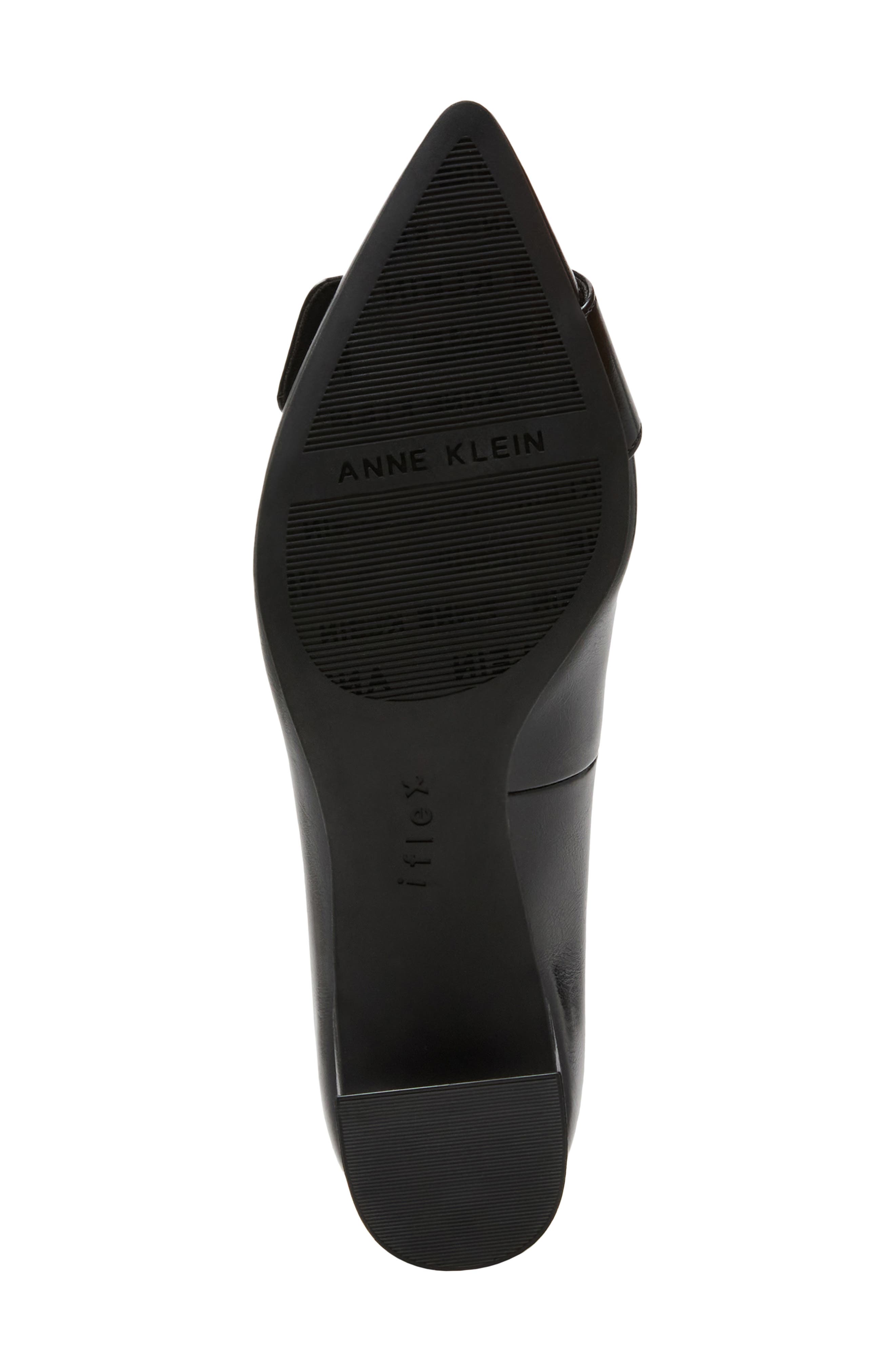 Anne Klein Senara Buckle Pointed Toe Pump, Alternate, color, 