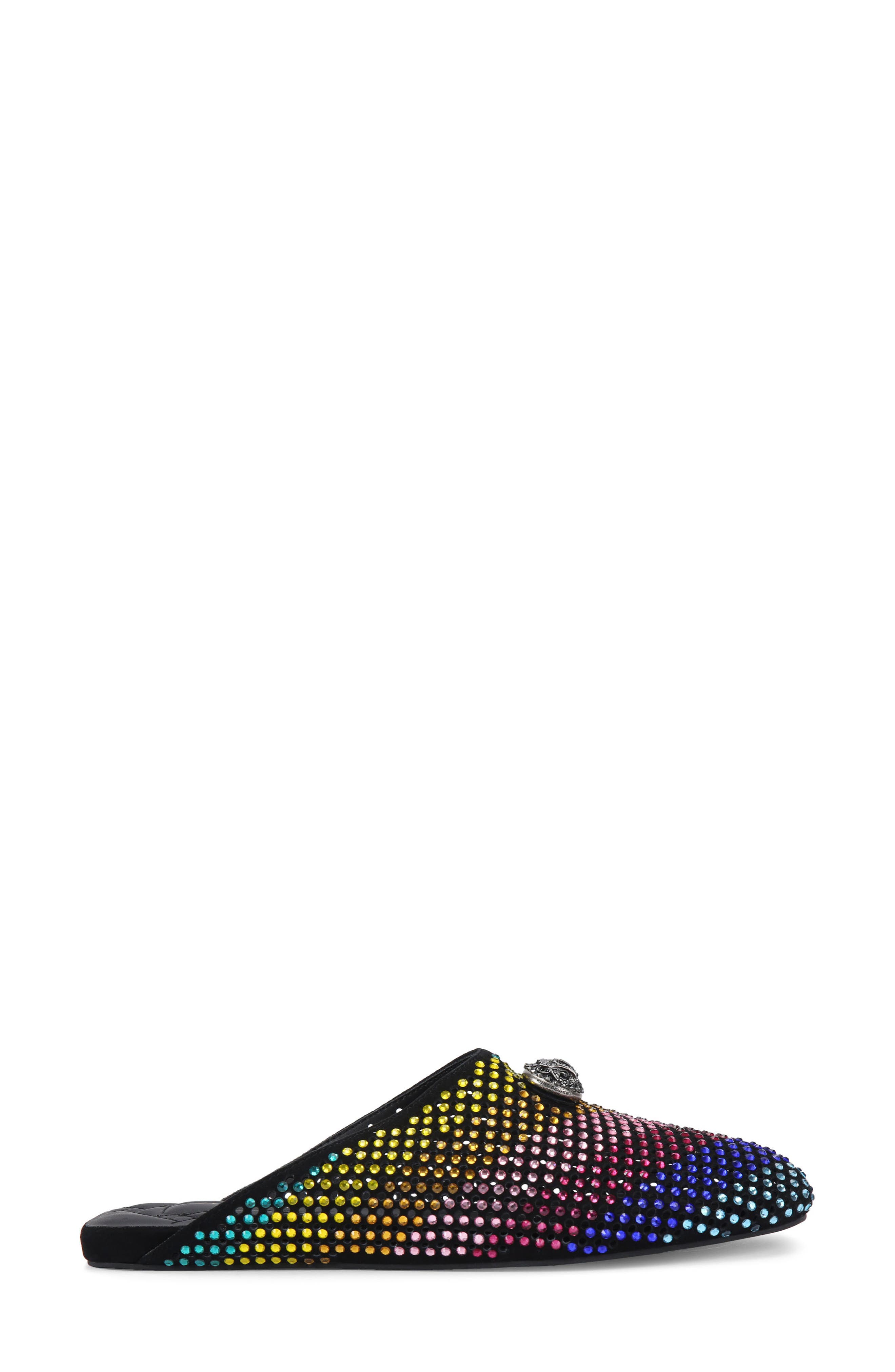 Kurt Geiger London Chelsea Rainbow Crystal Leather Mule, Main, color, 