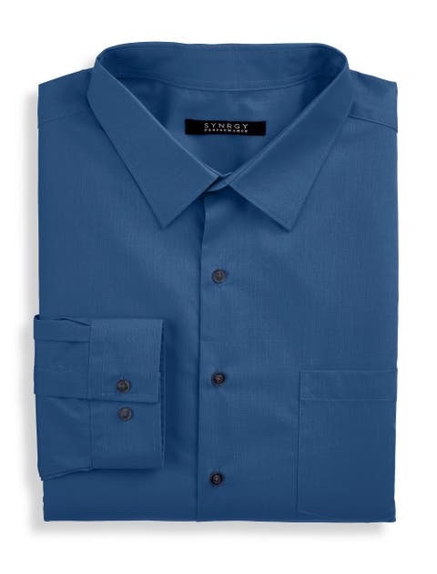 Big & Tall Performance Heather Dress Shirt