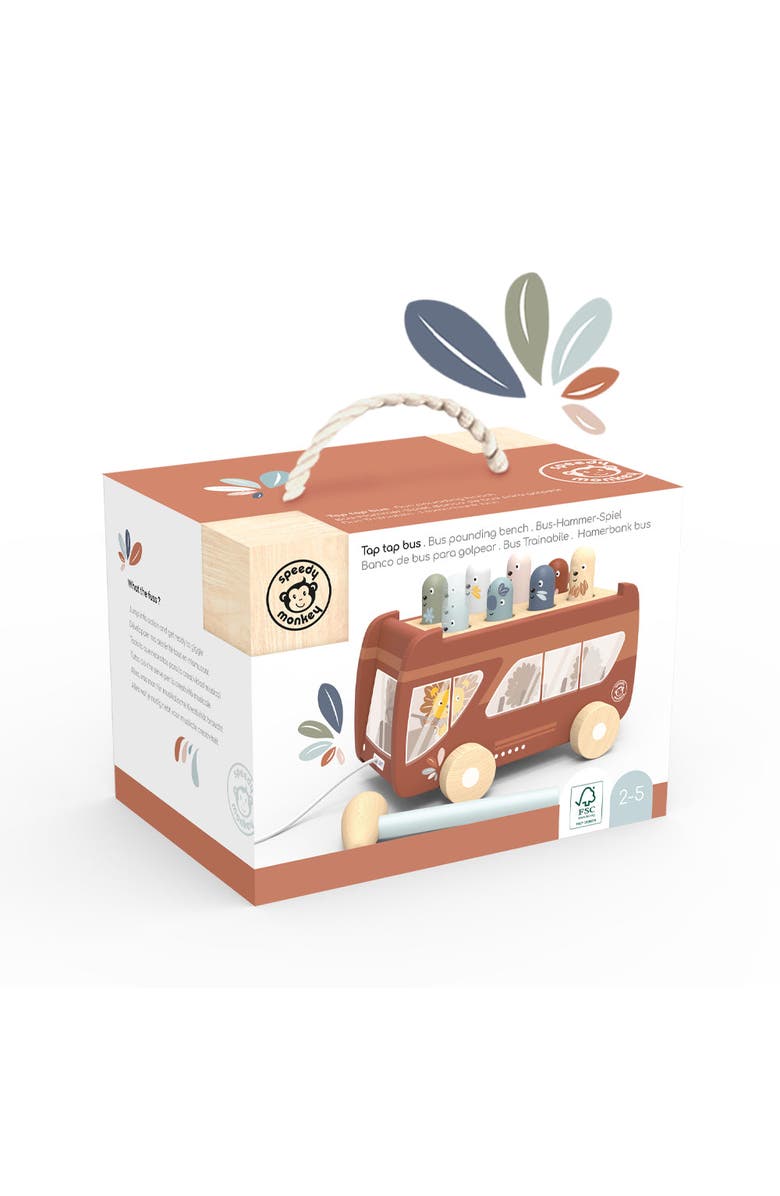 Speedy Monkey Bus Pounding Bench, Alternate, color, Multi