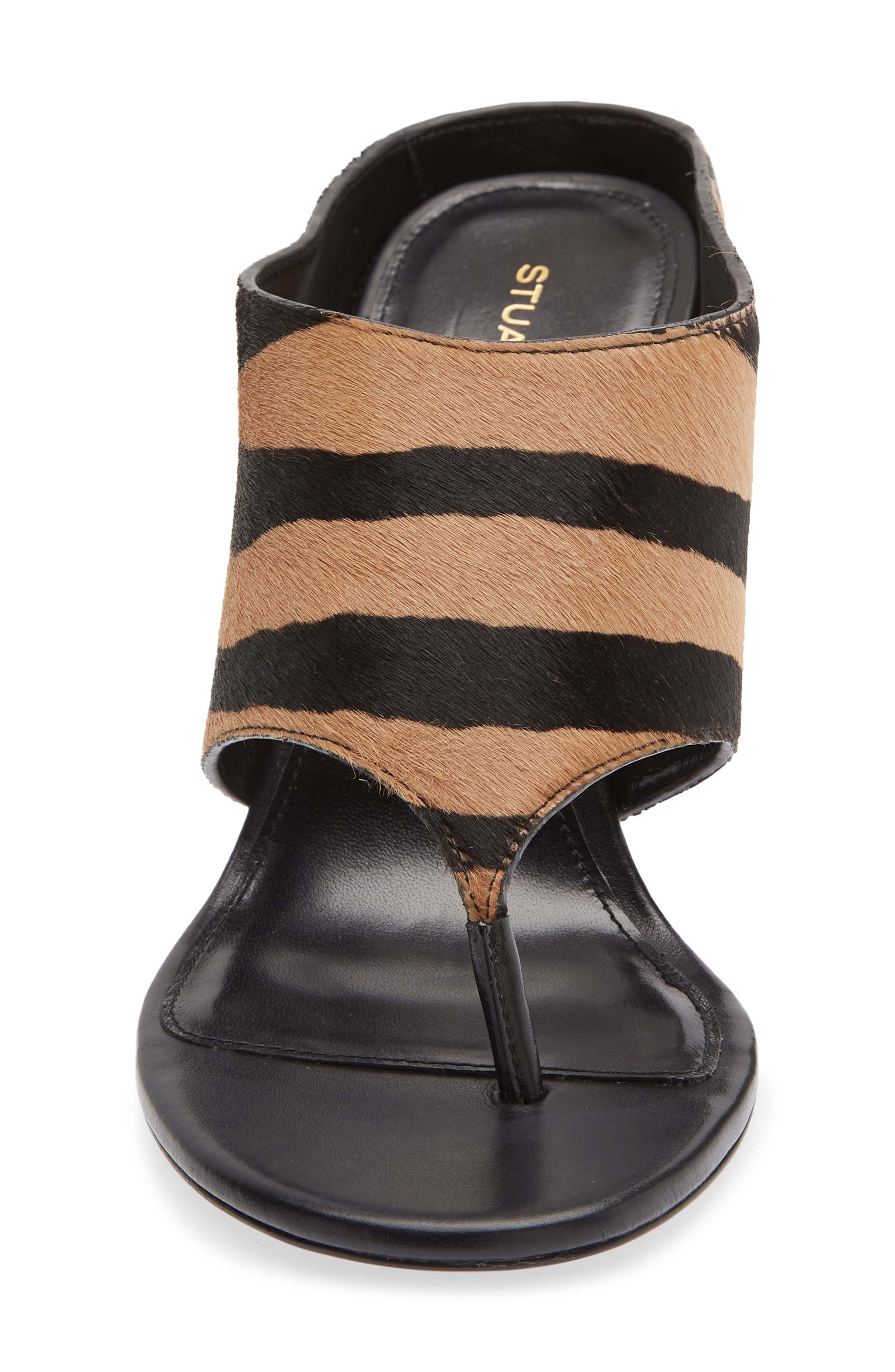 Stuart Weitzman Bebette Thong Sandal, Alternate, color, New Camel/ Shadow