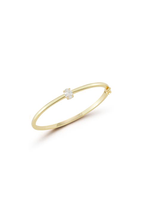 Cubic Zirconia Bangle Bracelet