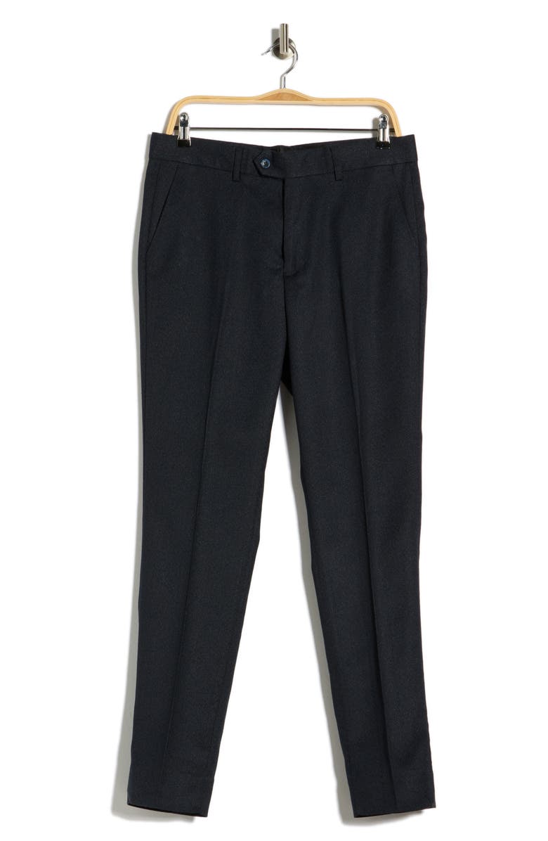 Tahari Slim Fit Dress Pants, Main, color, Black