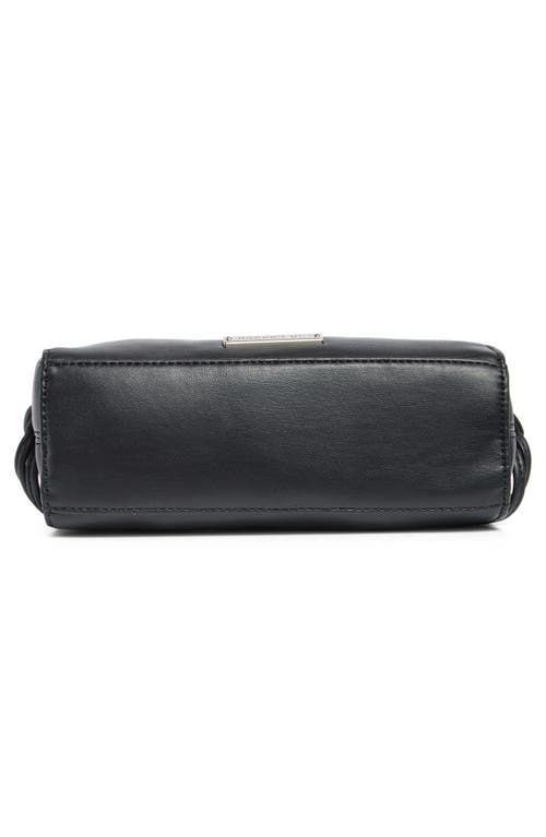 Madden Girl Whipstitch Top Handle Mini Satchel In Black