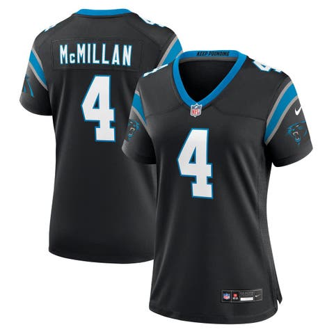 Women's Nike Tetairoa McMillan  Black Carolina Panthers Team Game Jersey