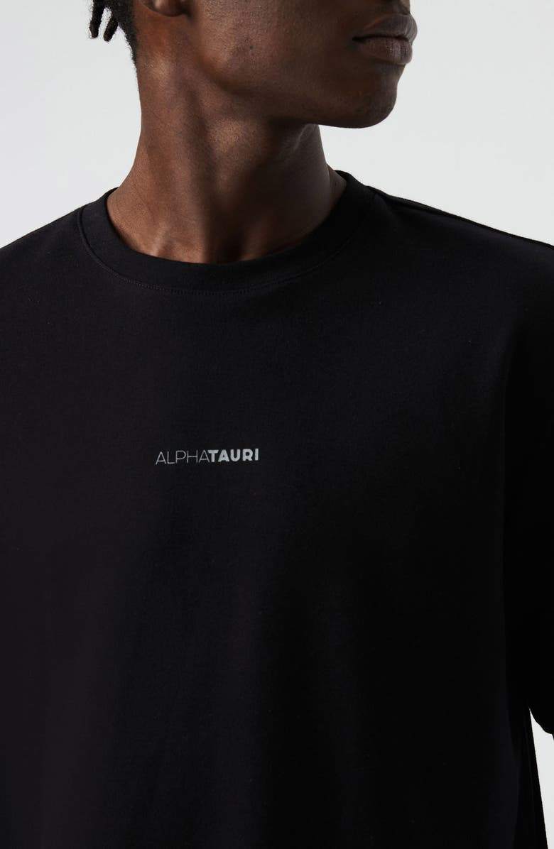 AlphaTauri Janso Organic Cotton Graphic T-Shirt, Alternate, color, 