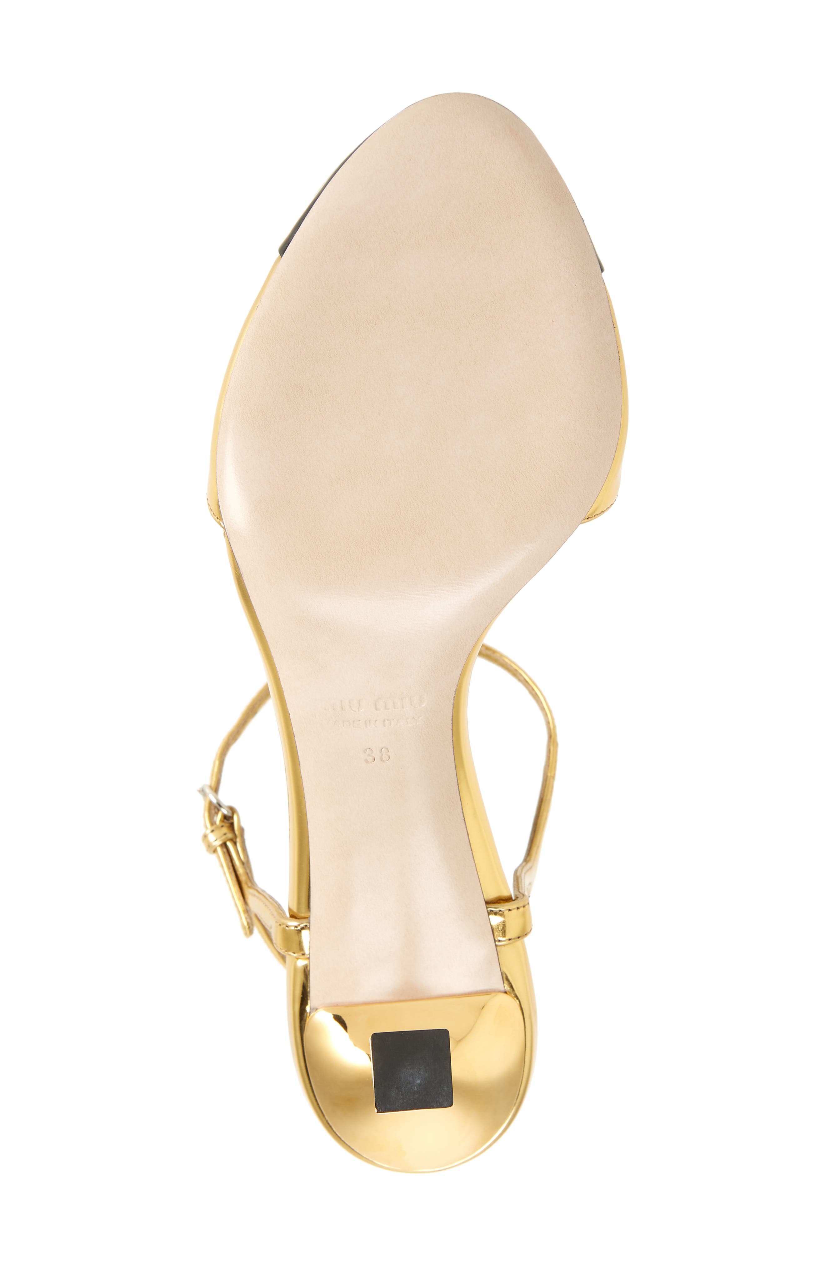 Miu Miu Cap Toe T-Strap Pump, Alternate, color, 