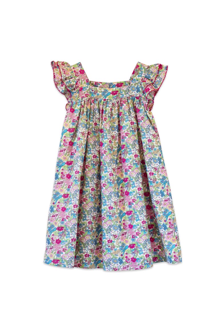 Everly Square Neck Dress, Main, color, Pink