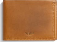 Shinola Slim Bifold Wallet