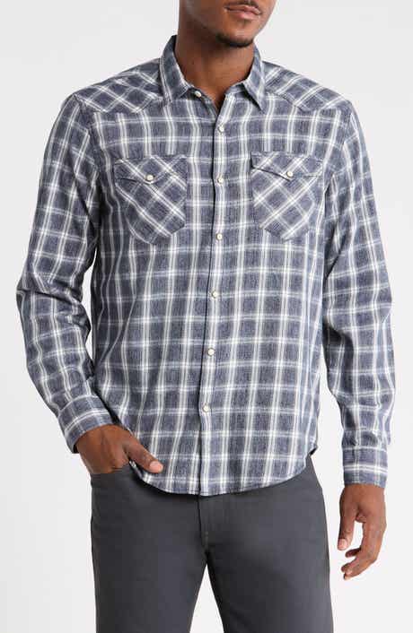 Long Sleeve Plaid Western Shirt