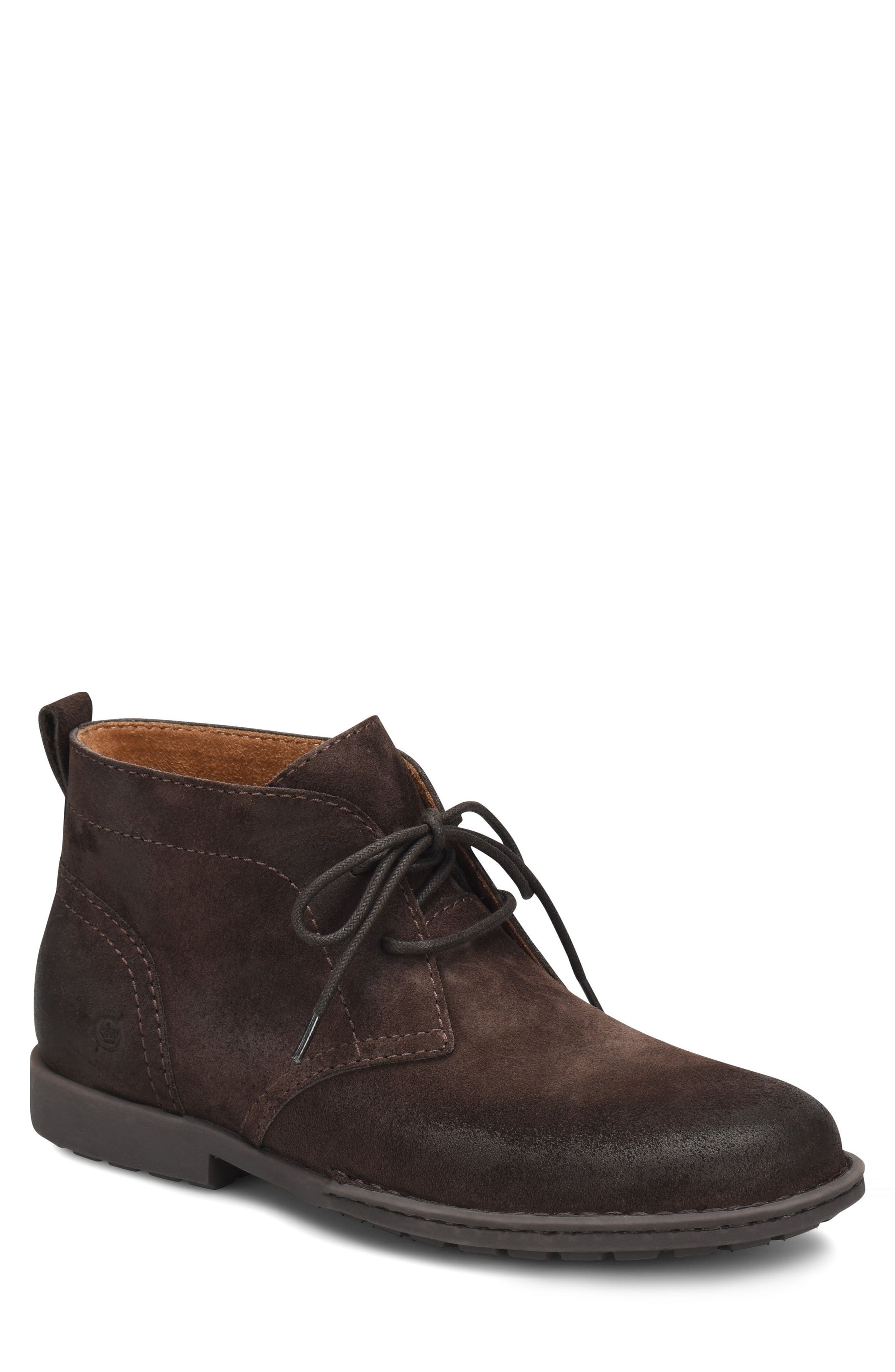 Seth Chukka Boot, Main, color, DARK BROWN SUEDE