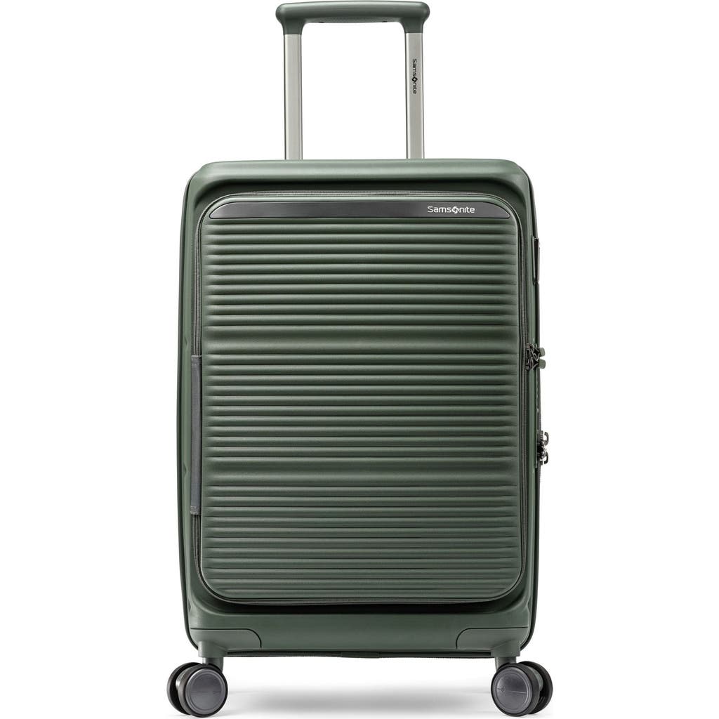 Samsonite Paralux Hardside Expandable Large Spinner Suitcase In Green