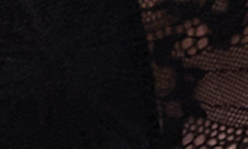 Chantelle Lingerie Muse Lace Trim Thong In Black