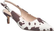 French Connection Quinn Cowprint Heel