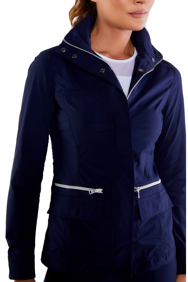 Kenya Safari Jacket, Alternate, color, NAVY
