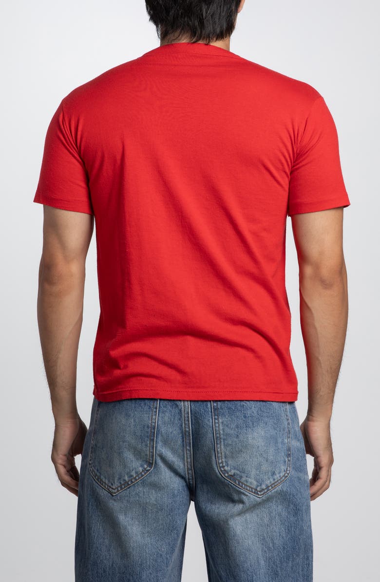 Elwood Vintage Wallington Jr. Basketball Tee, Alternate, color, Red