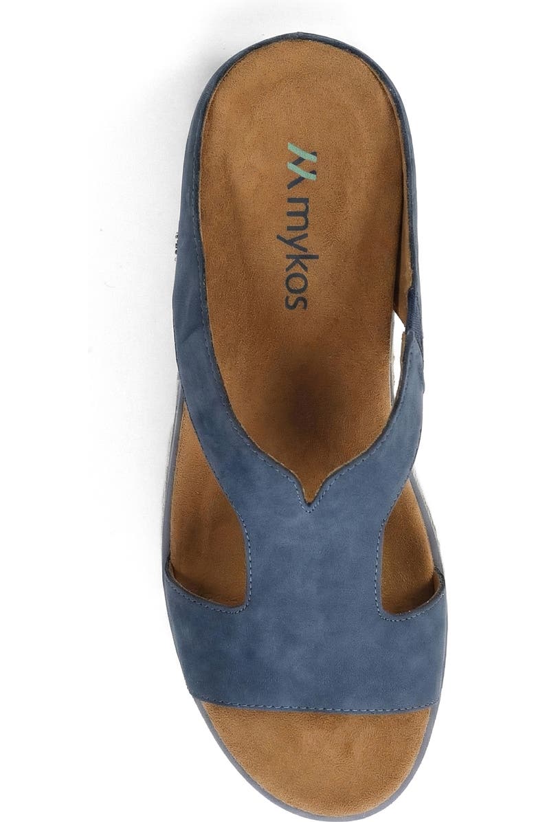 Mykos Ismina Wedge Sandal, Alternate, color, Navy