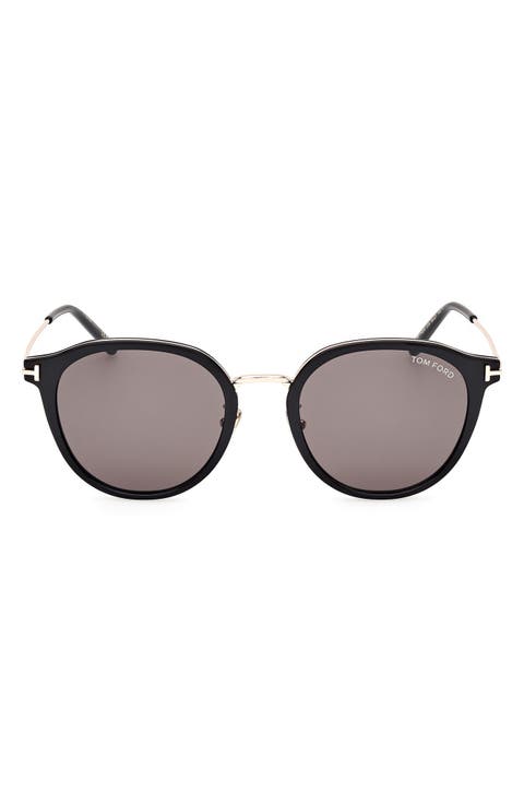 54mm Round Sunglasses