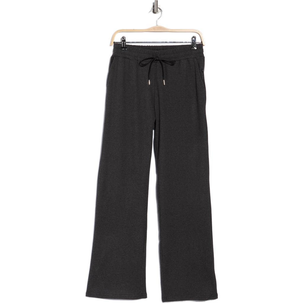 Jessica Simpson Tie Waist Straight Leg Pants In Black