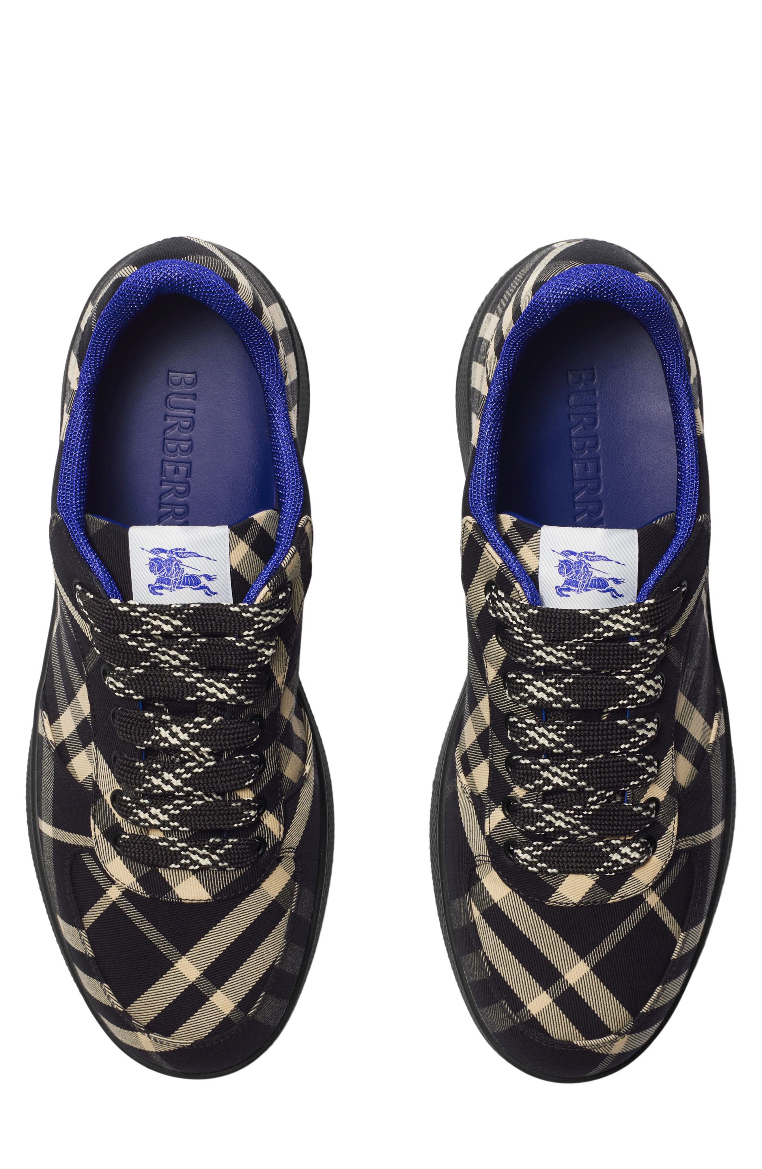Burberry Check Terrace Sneaker, Alternate, color, 