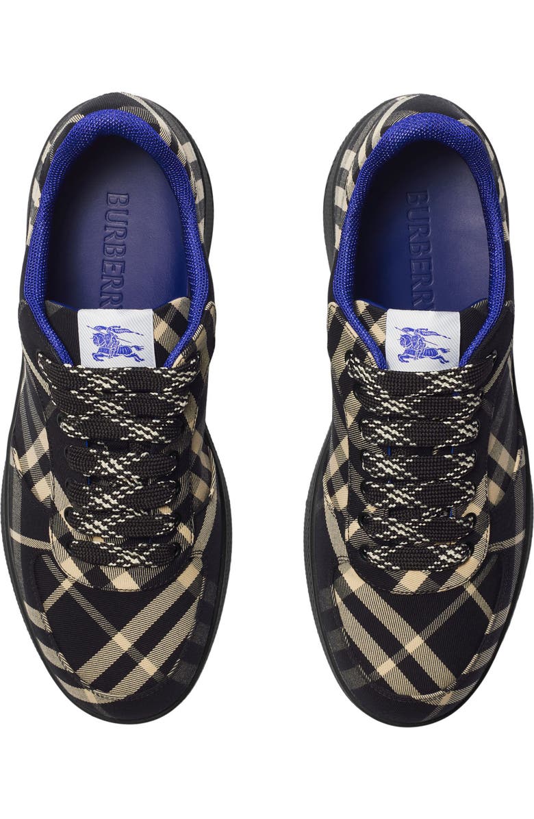 Burberry Check Terrace Sneaker, Alternate, color, Black Ip Chk